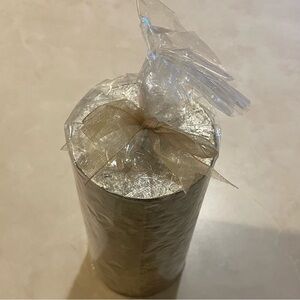 Silver Mercury Pillar Candle